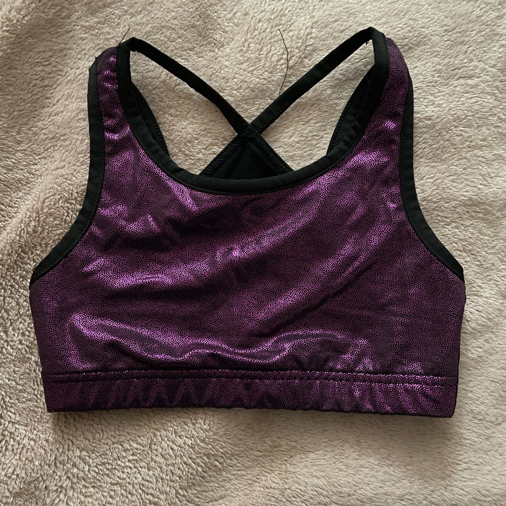 Girls size 6 dance/gym top